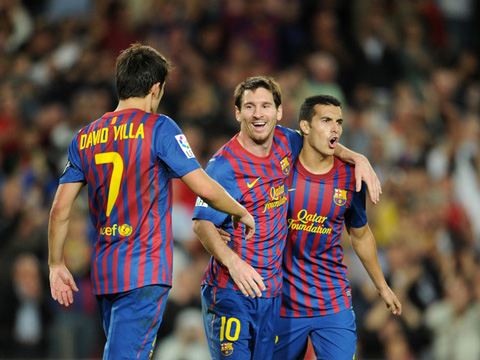 Pedro từng ghi dấu ấn đậm nét trong màu áo Barca