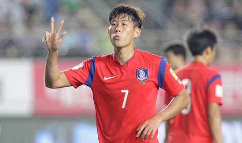 Son Heung-min thi đấu rất thăng hoa trong màu áo quốc gia