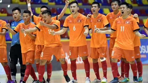 ĐT futsal Việt Nam thua Argentina với tỷ số 1-3