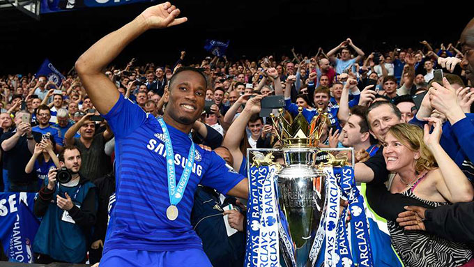 Drogba chia tay Chelsea năm 2012 sau 8 năm cống hiến và trở lại đội bóng này năm 2014