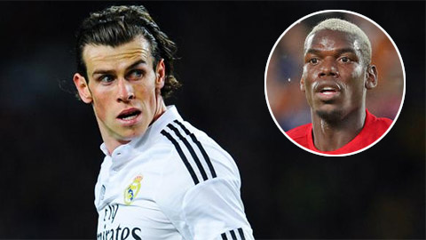 Bale thờ ơ việc bị Pogba qua mặt trên TTCN