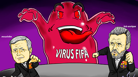 Virus FIFA ưu ái M.U, Barcelona