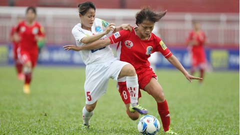Vòng 12 giải VĐQG nữ - Thái Sơn Bắc 2016: Hà Nội 1 trở lại ngôi đầu