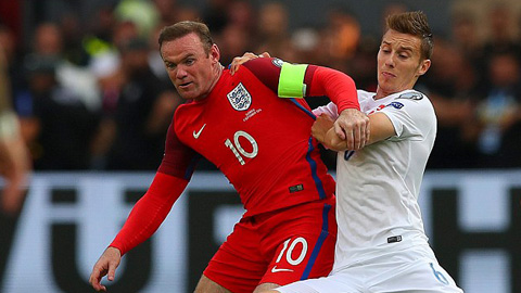 Rooney là rào cản cuộc cách mạng ĐT Anh của Allardyce