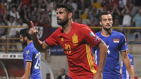 Diego Costa lập cú đúp cho ĐT Tây Ban Nha: Điều phải đến sẽ đến