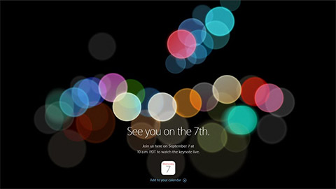 Hướng dẫn xem sự kiện ra mắt iPhone 7