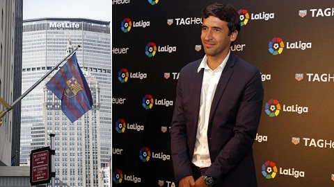 Barca mở trụ sở ở New York nhờ… Raul