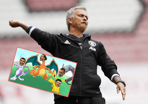 Mourinho nói “không” với trò Pokemon GO