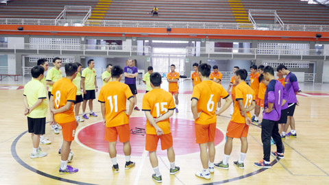 ĐT Futsal Việt Nam hòa nhập tốt với điều kiện ăn ở tại Colombia