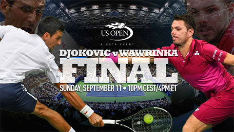Chung kết đơn nam US Open 2016: Djokovic vs Wawrinka