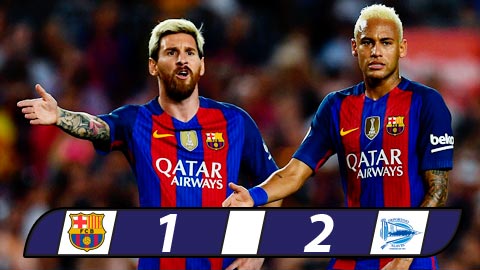 Barcelona 1-2  Alaves: Barca thua sốc tại Nou Camp