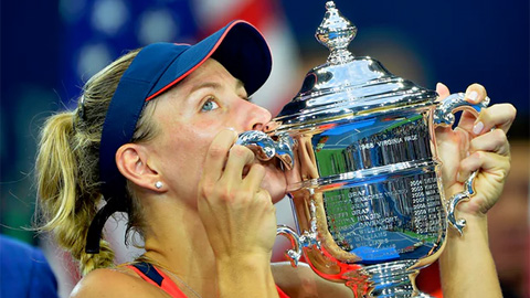 Kerber lần đầu vô địch đơn nữ US Open