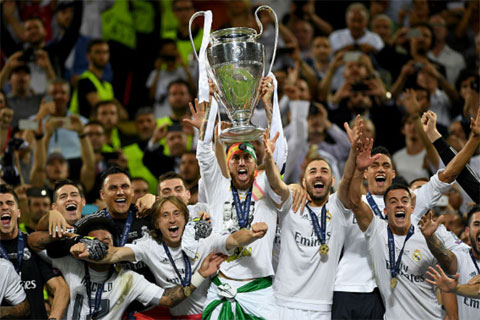 Real Madrid mới vô địch Champions League mùa trước