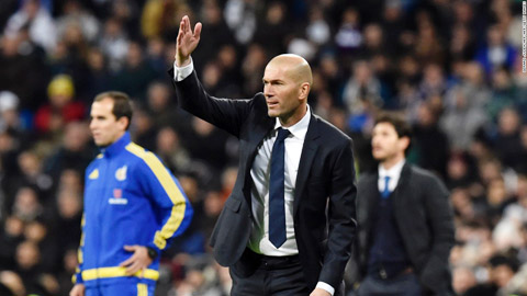 Zidane đang không có đối thủ ở La Liga