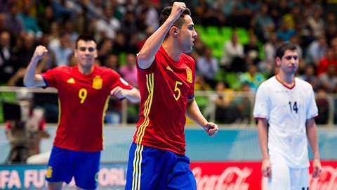 Vòng bảng World Cup Futsal: Tây Ban Nha, Argentina ra quân thuận lợi