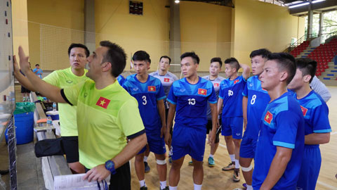 ĐT futsal Việt Nam: Xuân Du, Bảo Quân ở chế độ chờ