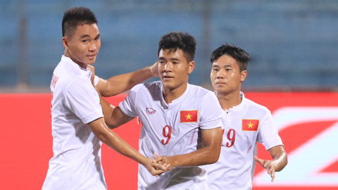 Chùm ảnh: U19 Việt Nam mở toang cánh cửa vào bán kết