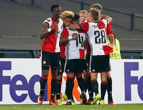 Feyenoord giành chiến thắng quan trọng trước M.U