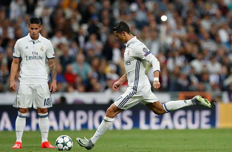 Ronaldo đang là ứng viên hàng đầu cho danh hiệu Vua phá lưới Champions League mùa này