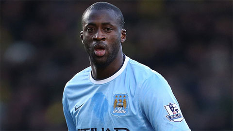 Yaya Toure giờ đang bị thất sủng ở Man City