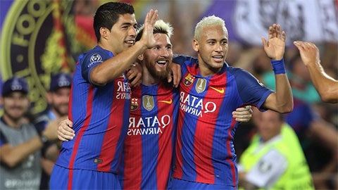 MSN đã giúp Barca tìm lại cảm giác chiến thắng