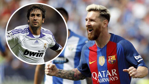 Ghi bàn trên sân Leganes, Messi xô đổ kỷ lục của Raul