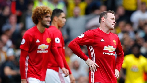 Mourinho đẩy Rooney lên ghế dự bị trận gặp Leicester