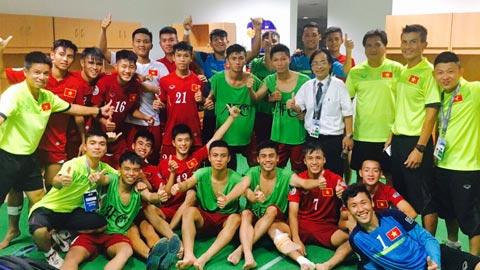 U16 Việt Nam sẵn sàng cho trận 'chung kết' với Kyrgyzstan