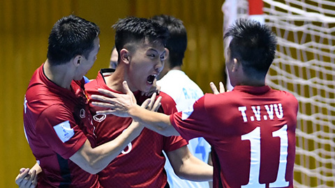 5 dấu ấn đáng nhớ của đội tuyển Futsal Việt Nam tại VCK World Cup