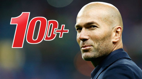 Zidane có thể giành 100 điểm cùng Real mùa này