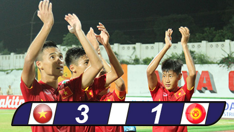 U16 Việt Nam vào tứ kết U16 châu Á sau chiến thắng thuyết phục
