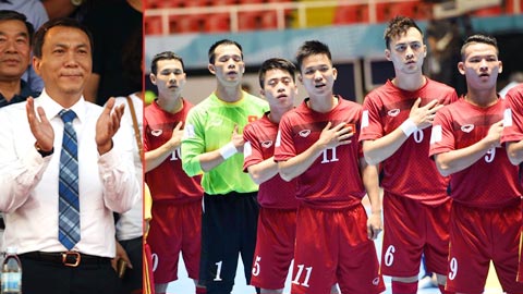 Phó chủ tịch VFF Trần Quốc Tuấn: “Futsal Việt Nam sẽ phát triển hơn nữa”