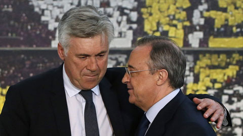 Ancelotti chê lãnh đạo Real không hiểu bóng đá bằng Bayern