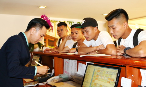 Chùm ảnh đội tuyển Việt Nam ngày đầu hội quân tại TP.HCM