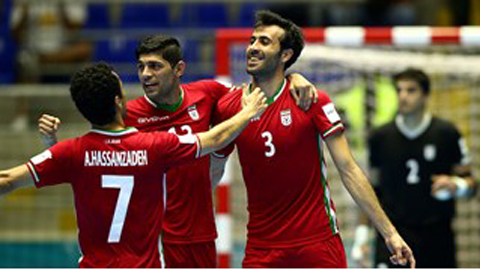 Đánh bại Paraguay, Iran vào bán kết Futsal World Cup 2016