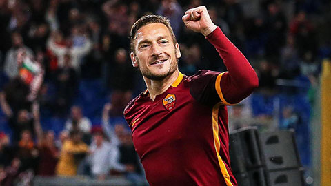Francesco Totti: Đội trưởng vĩnh cửu ở thành phố vĩnh hằng