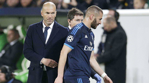 HLV Zidane đau đầu với bài toán hàng công