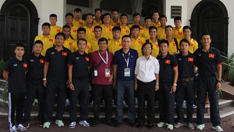 VFF thưởng ĐT U16 Việt Nam 400 triệu đồng