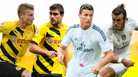 Đội hình siêu khủng kết hợp giữa Dortmund và Real