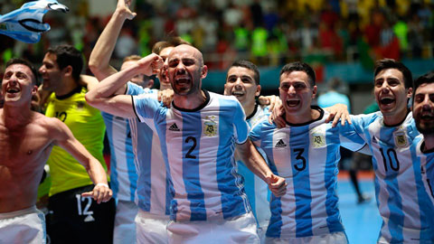Vùi dập Bồ Đào Nha, Argentina vào chung kết World Cup futsal