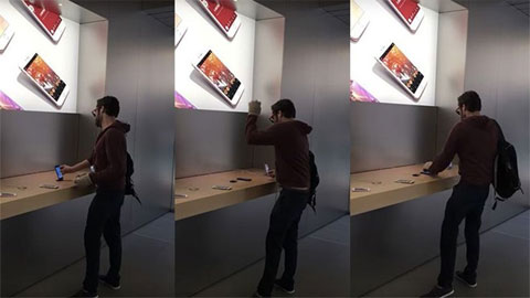 Đập Táo ở Apple Store