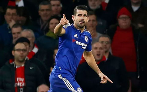 Costa đang gánh trên lưng cả hàng công Chelsea mùa này