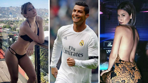 Ronaldo âm thầm theo dõi nữ vũ công rực lửa