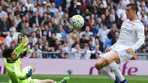 Cái duyên ghi bàn của Ronaldo trước Eibar sẽ giúp Real giành chiến thắng