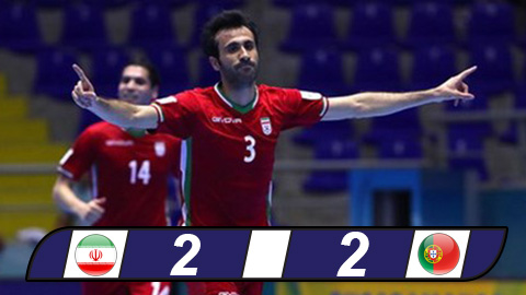 Thắng Bồ Đào Nha 4-3, Iran giành hạng Ba Futsal World Cup