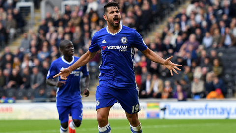 Sự tỏa sáng của Costa mang về chiến thắng cho Chelsea
