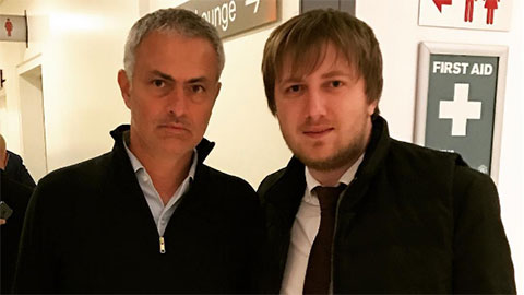 Mourinho bí mật gặp đại diện của sao Ukraine