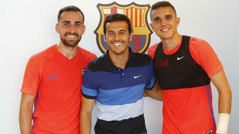 Pedro bất ngờ trở lại Barca