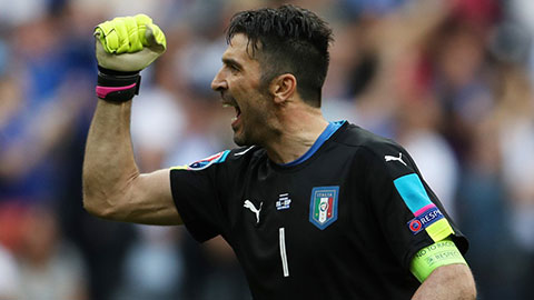 Buffon kêu gọi Italia tái hiện tinh thần EURO 2016 trước Tây Ban Nha