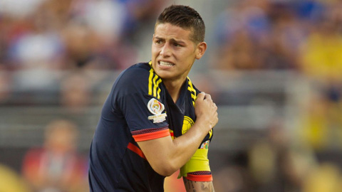 James Rodriguez quyết ra sân cùng Colombia, Real lo sốt vó
